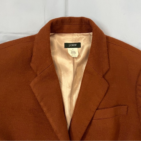 J-Crew Brown Wool Schoolboy Style Blazer - Picture 7 of 7